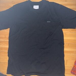 Men’s ThisNeverThat black cotton classic small logo-shirt